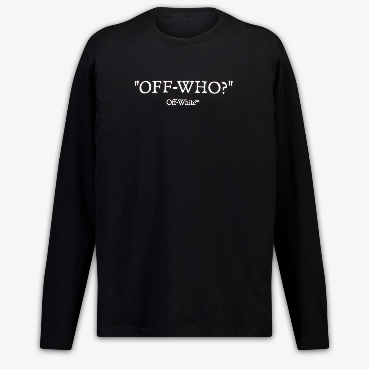 Off-White niños Chicos Camiseta adentro Negro