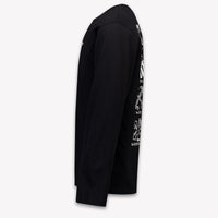 Off-White niños Chicos Camiseta adentro Negro