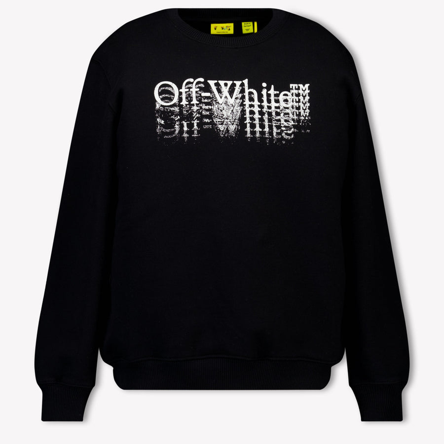 Off-White Bambini Ragazzi Maglione dentro Nero