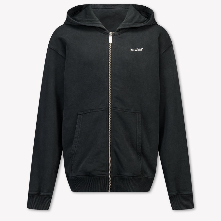 Off-White Kids Boys Cardigan In Black