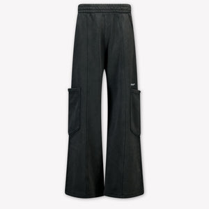 Off-White Bambini Ragazzi Pantaloni dentro Nero
