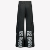 Off-White Bambini Ragazzi Pantaloni dentro Nero