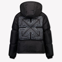 Off-White Kinder Jungen Wintermäntel In Schwarz