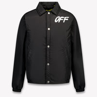 Off-White Kinder Jungen Zwischenjacke Schwarz