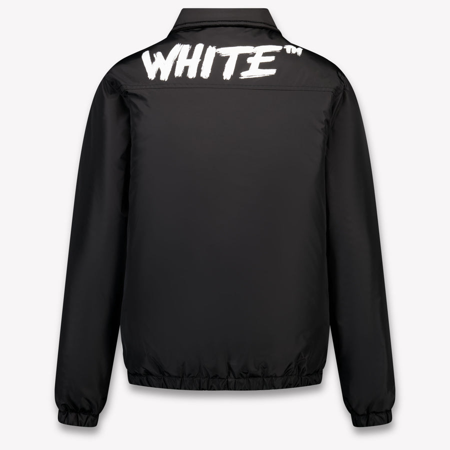 Off-White Kinder Jungen Zwischenjacke Schwarz