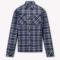 Off-White Bambini Ragazzi Camicetta dentro Navy