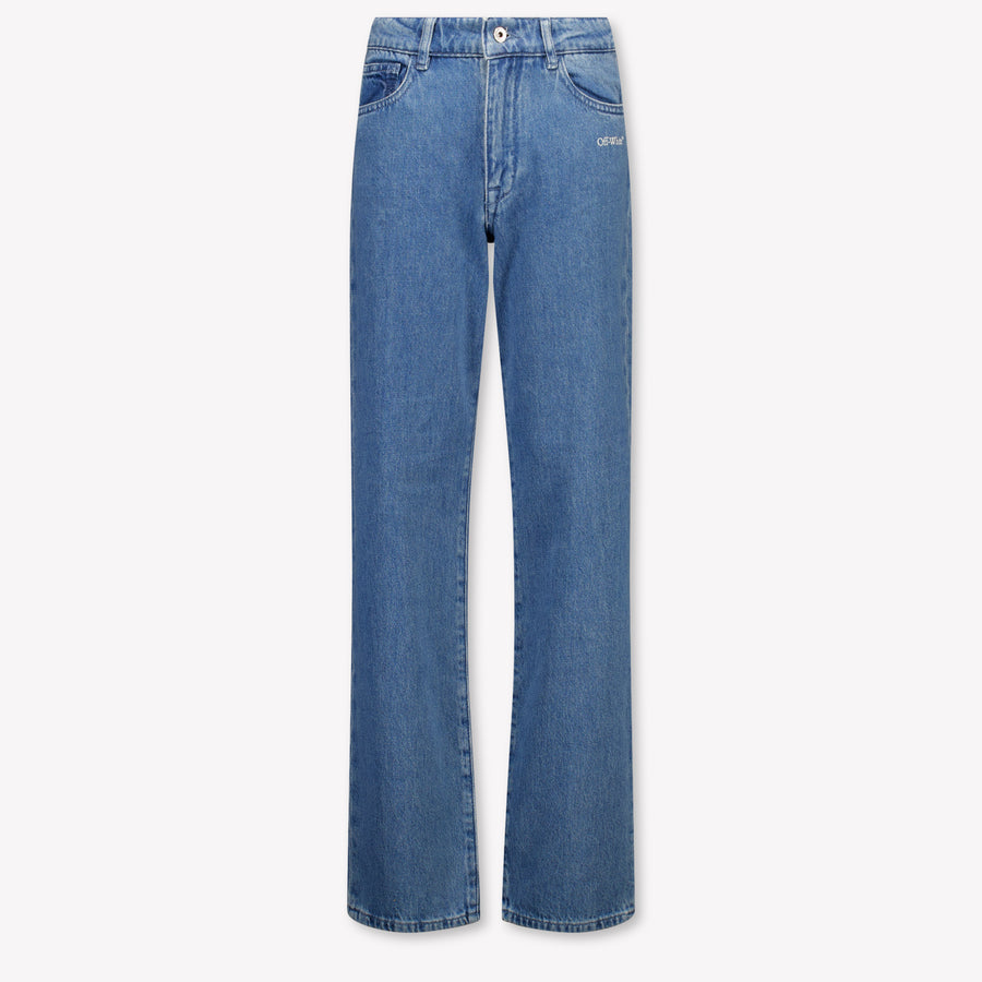Off-White Enfants Garçons Jeans dans Bleu