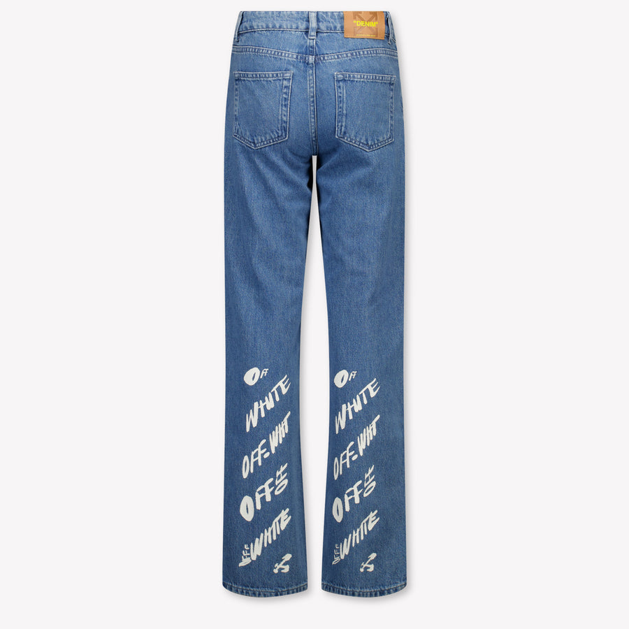 Off-White Enfants Garçons Jeans dans Bleu