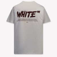 Off-White Kinder Unisex T-Shirt In Wit