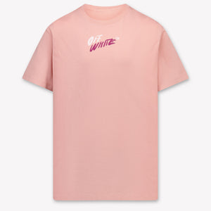Off-White Enfants Filles T-shirt dans Rose Léger