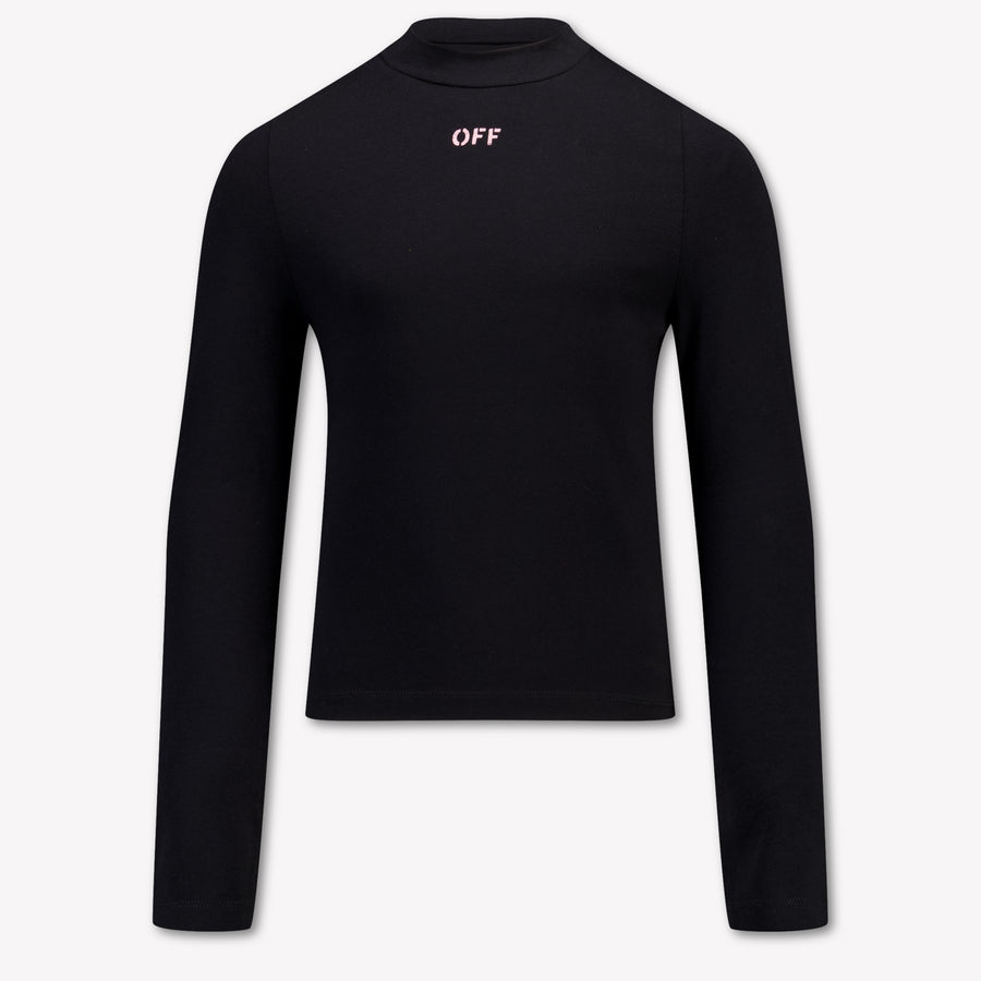 Off-White Bambini Ragazze Maglietta dentro Nero