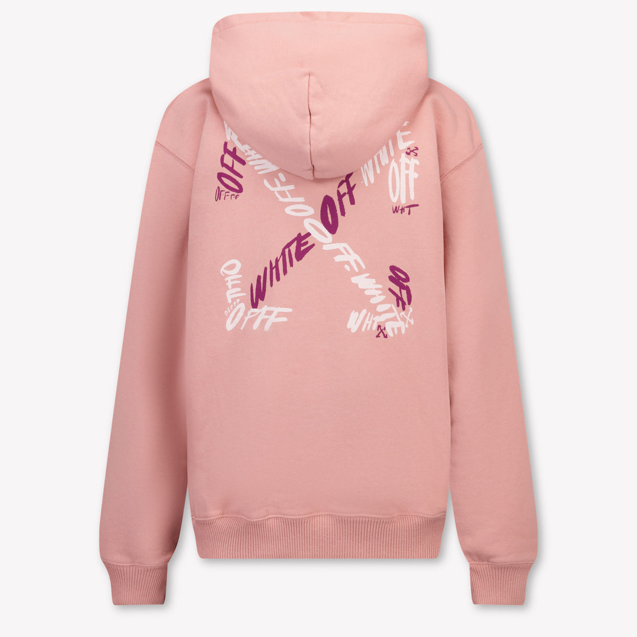 Off-White niños Chicas suéter en Rosa claro