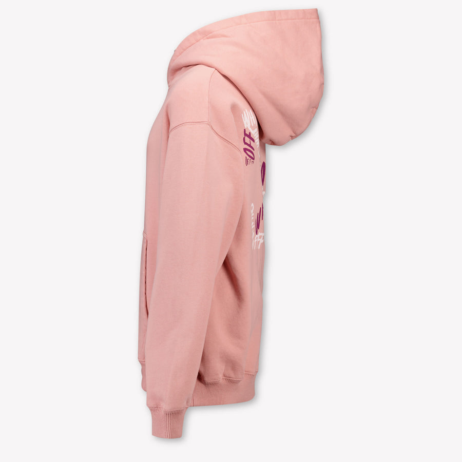 Off-White niños Chicas suéter en Rosa claro