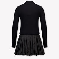 Off-White Mädchen Kleid in Schwarz