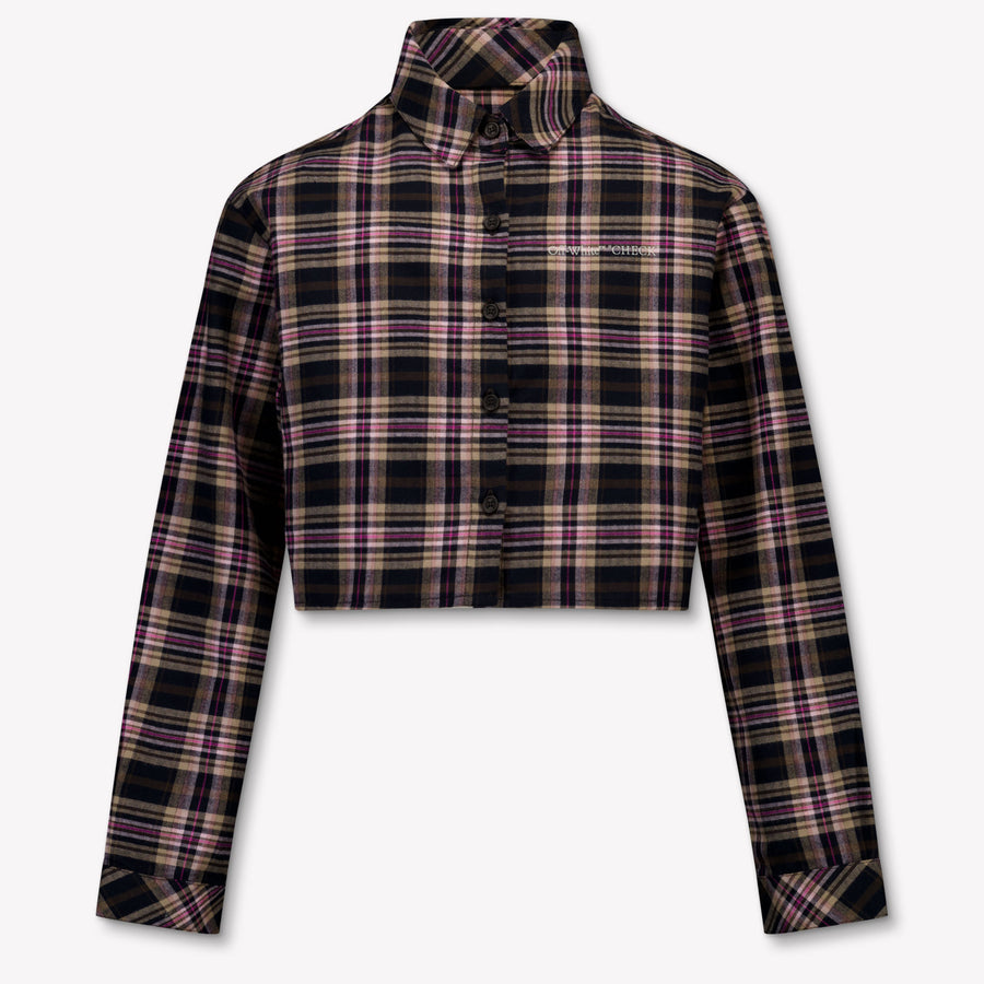 Off-White Mädchen Bluse in Schwarz