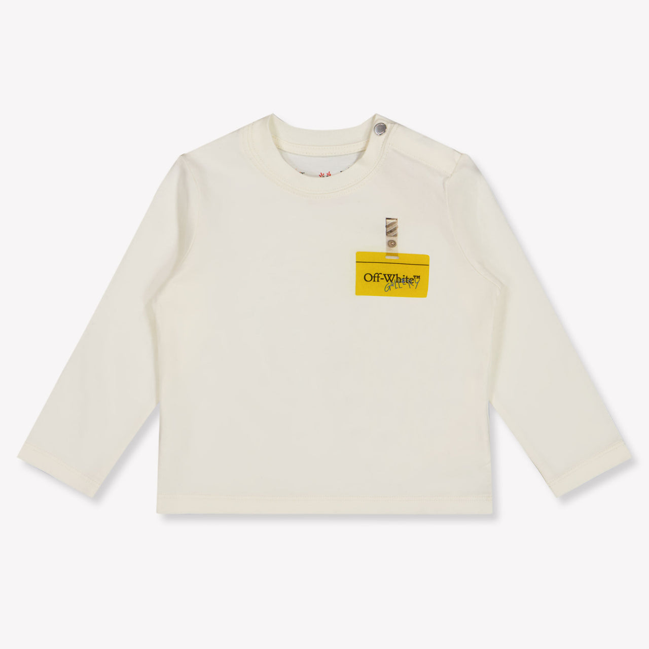 Off-White Bébé Garçons T-shirt en blanc cassé