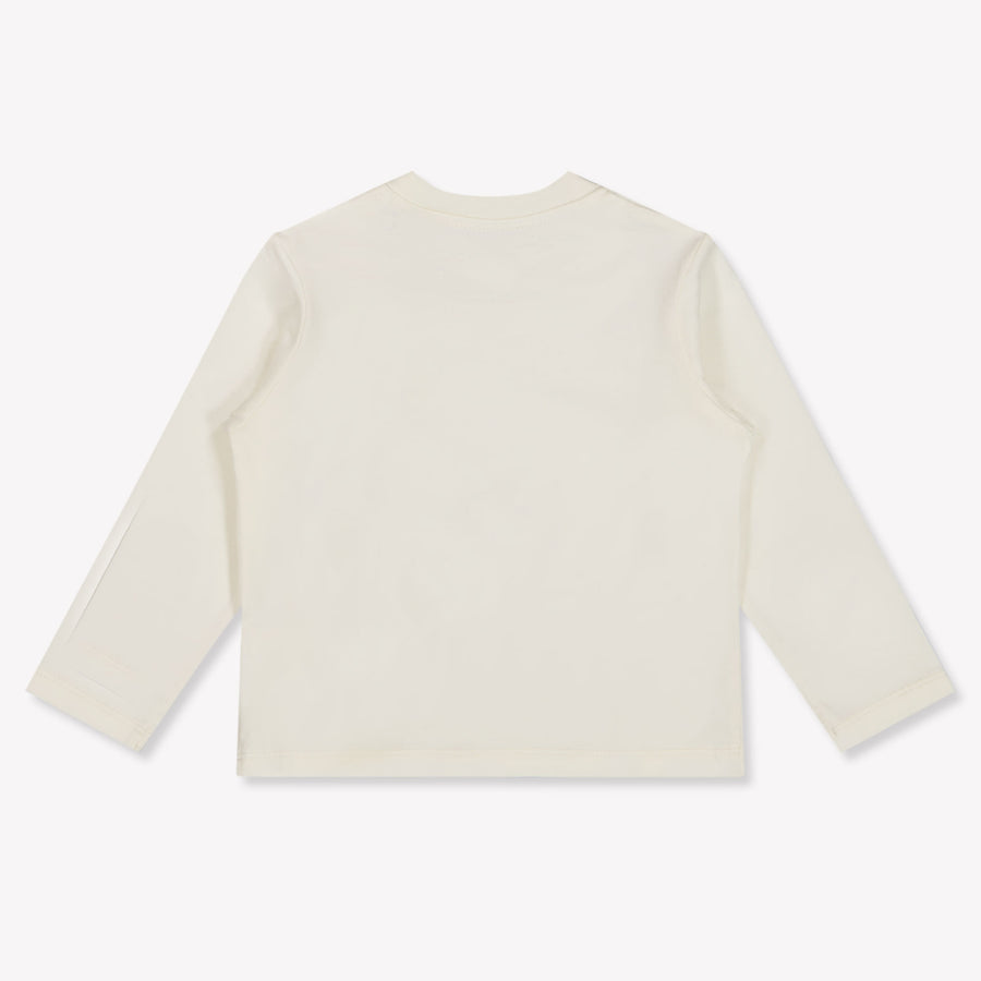Off-White Bébé Garçons T-shirt en blanc cassé