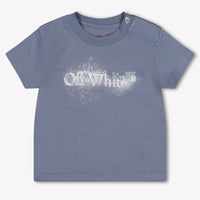 Off-White Baby Jungen T-Shirt In Hellgrau