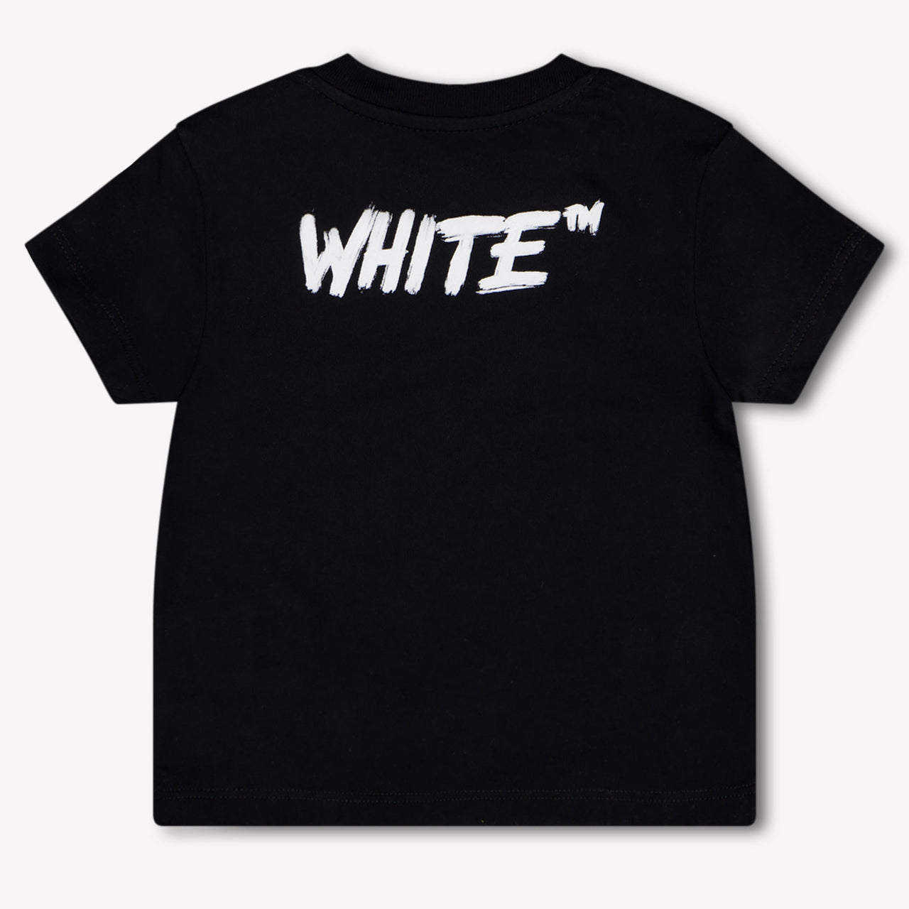 Off-White Baby Jungen T-Shirt In Schwarz