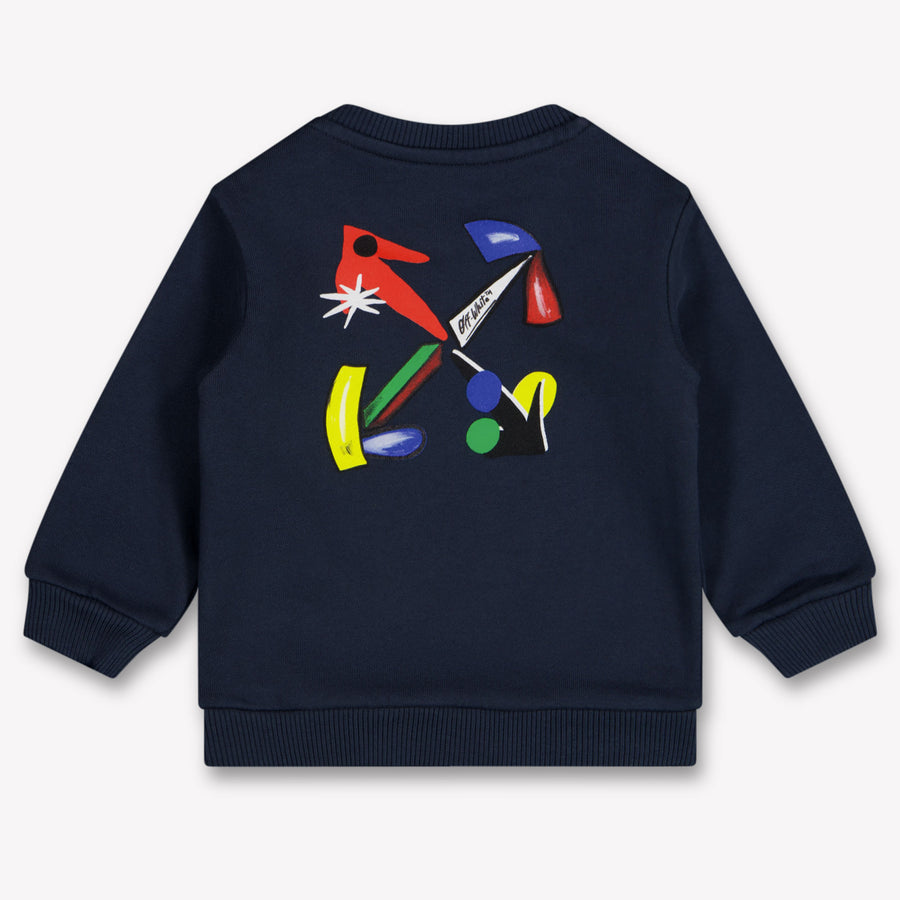 Off-White Baby Boys Sweater in Navy