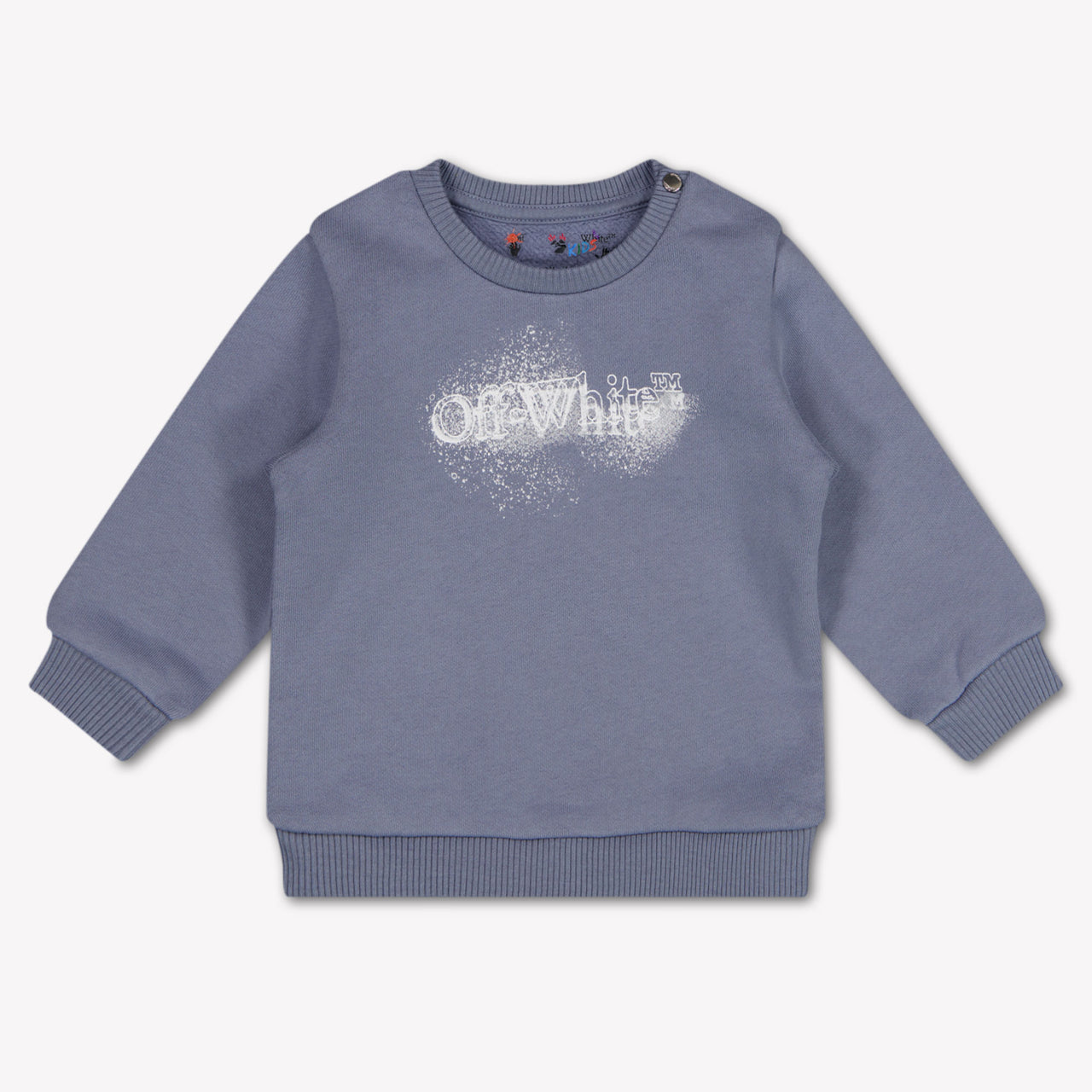Off-White Baby Jungen Pullover rein Blau