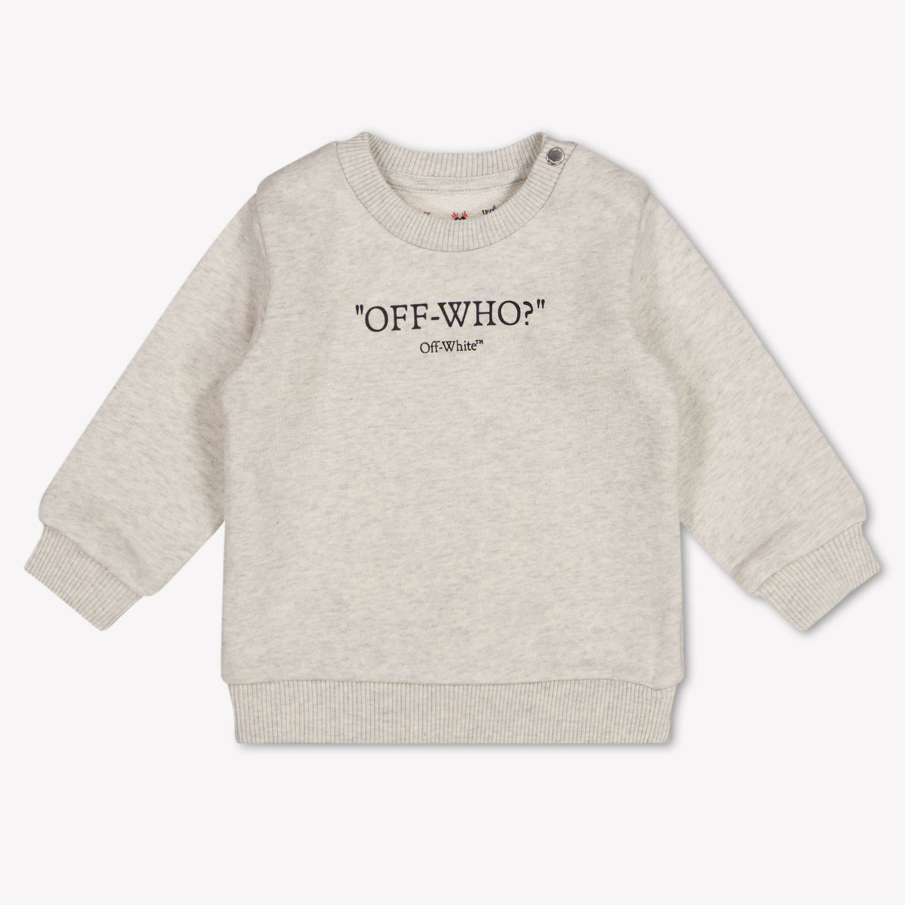 Off-White Bébé Garçons Pull en Gris