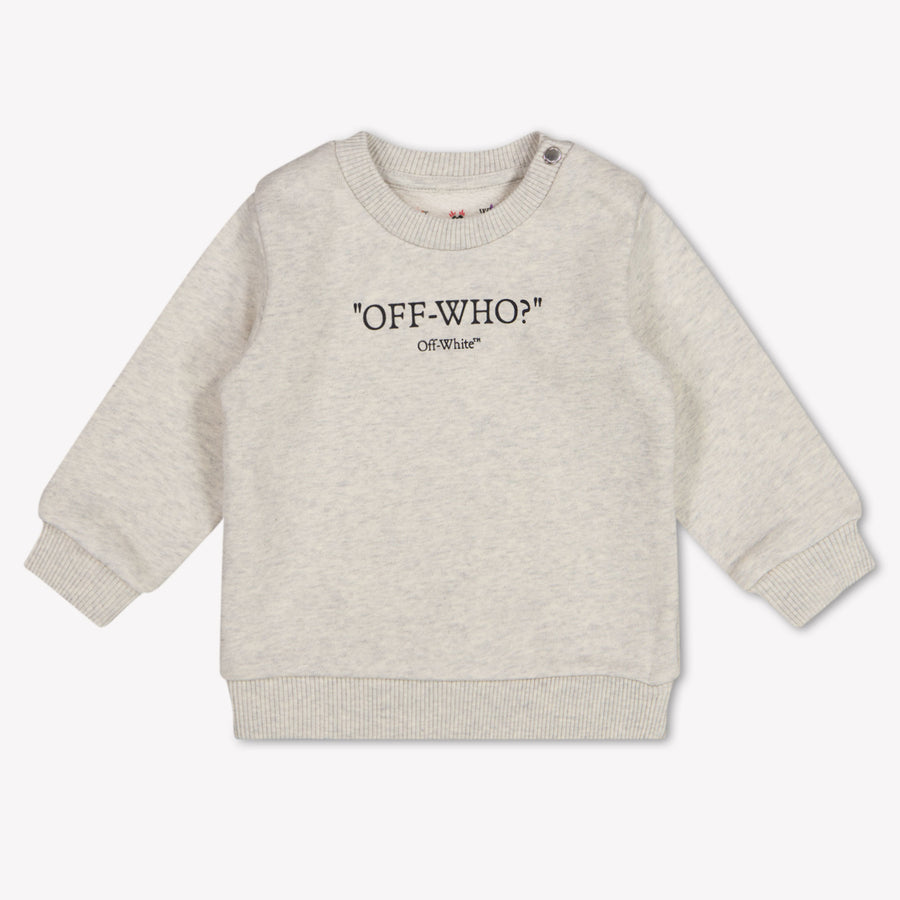 Off-White Bébé Garçons Pull en Gris