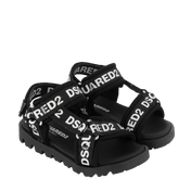 Dsquared2 Kids Unisex sandals Black
