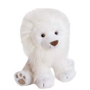 Dudou et compagnie baby leion de neige 20cm blanco