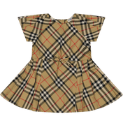 Burberry Baby Girls Dress Bege