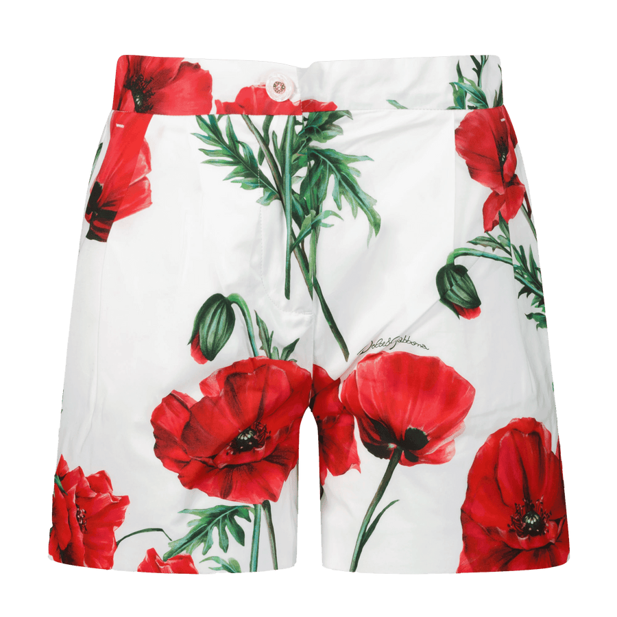 Dolce & Gabbana Kinder Meisjes Shorts Wit