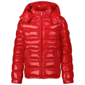 Moncler Jacke für Kinderjungen Rot