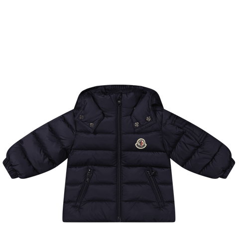 Moncler Baby Unisex Jacke Marineblau