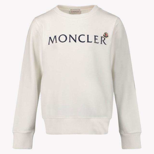 Moncler Ragazzo Ragazzi Maglione in Bianco