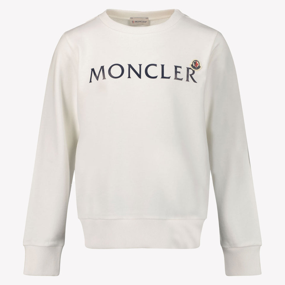 Moncler Ragazzo Ragazzi Maglione in Bianco