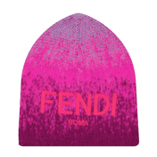 Fendi Children's Children's Cap Fluor Pink
