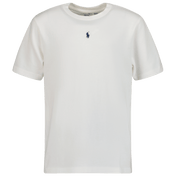 Ralph Lauren Enfant Garçons T-shirt de blanc