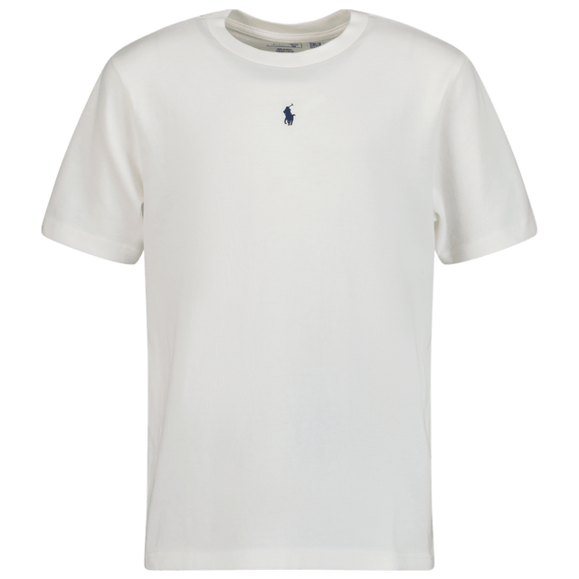 Ralph Lauren Kinder Jongens T-Shirt Off White 2Y