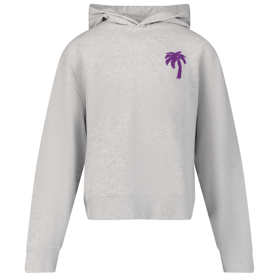 Palm Angels Girls Sweater Grey