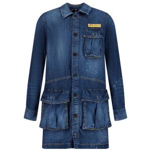 Dsquared2 Kinder Meisjes Jurk Jeans 4Y