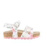 Monnisa Børns piger sandaler hvide