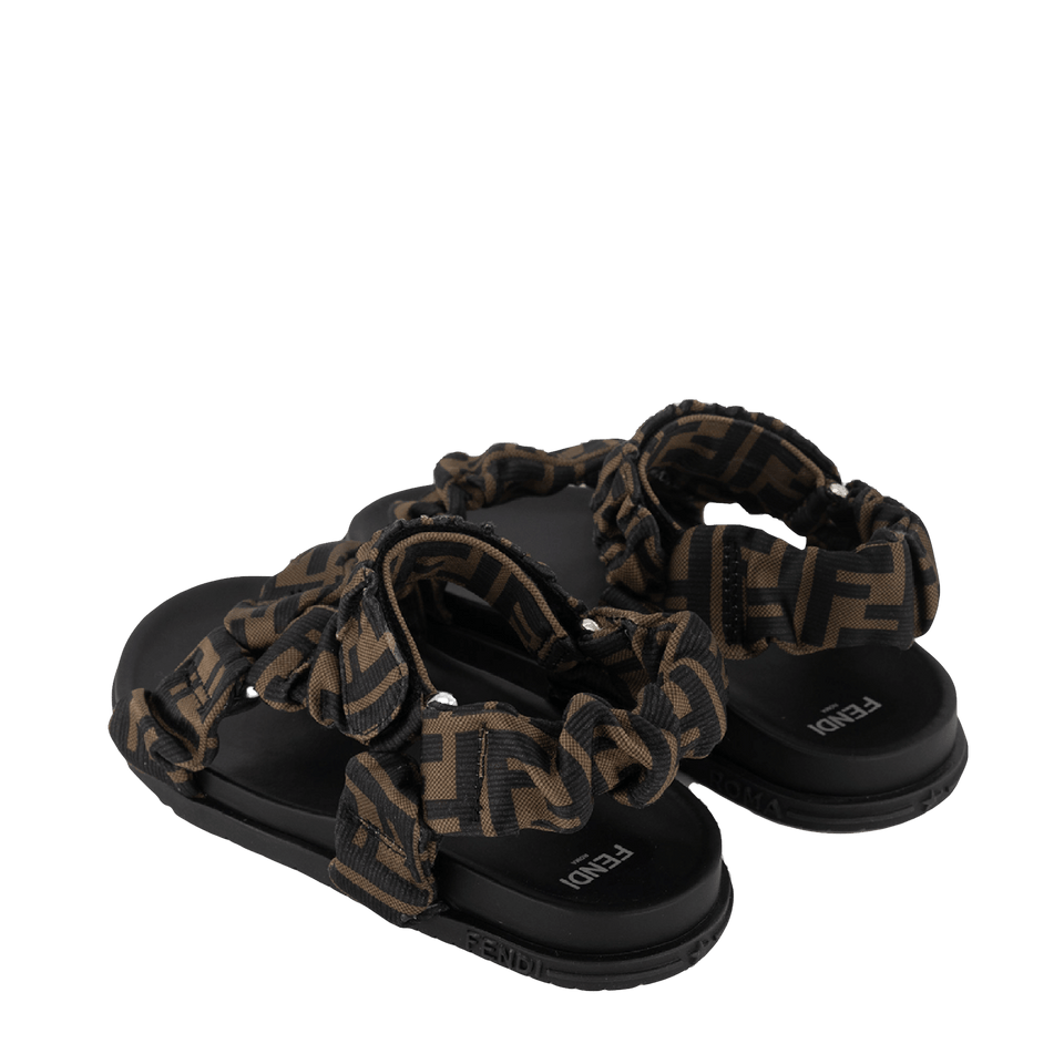 Fendi Kinder Unisex Sandalen Bruin