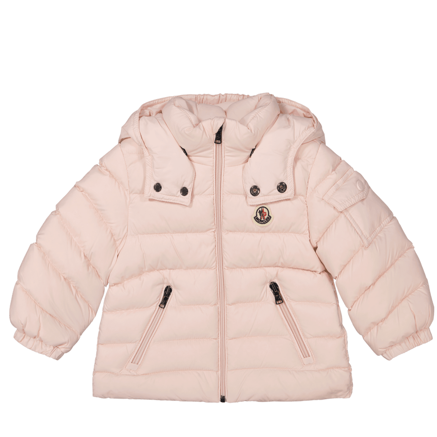 Moncler Baby Meisjes Jas Licht Roze