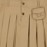 Fendi Kinder Meisjes Jurk Beige