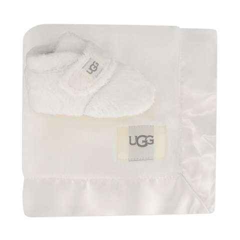UGG Bébé Unisexe Slippers à l'abri du blanc