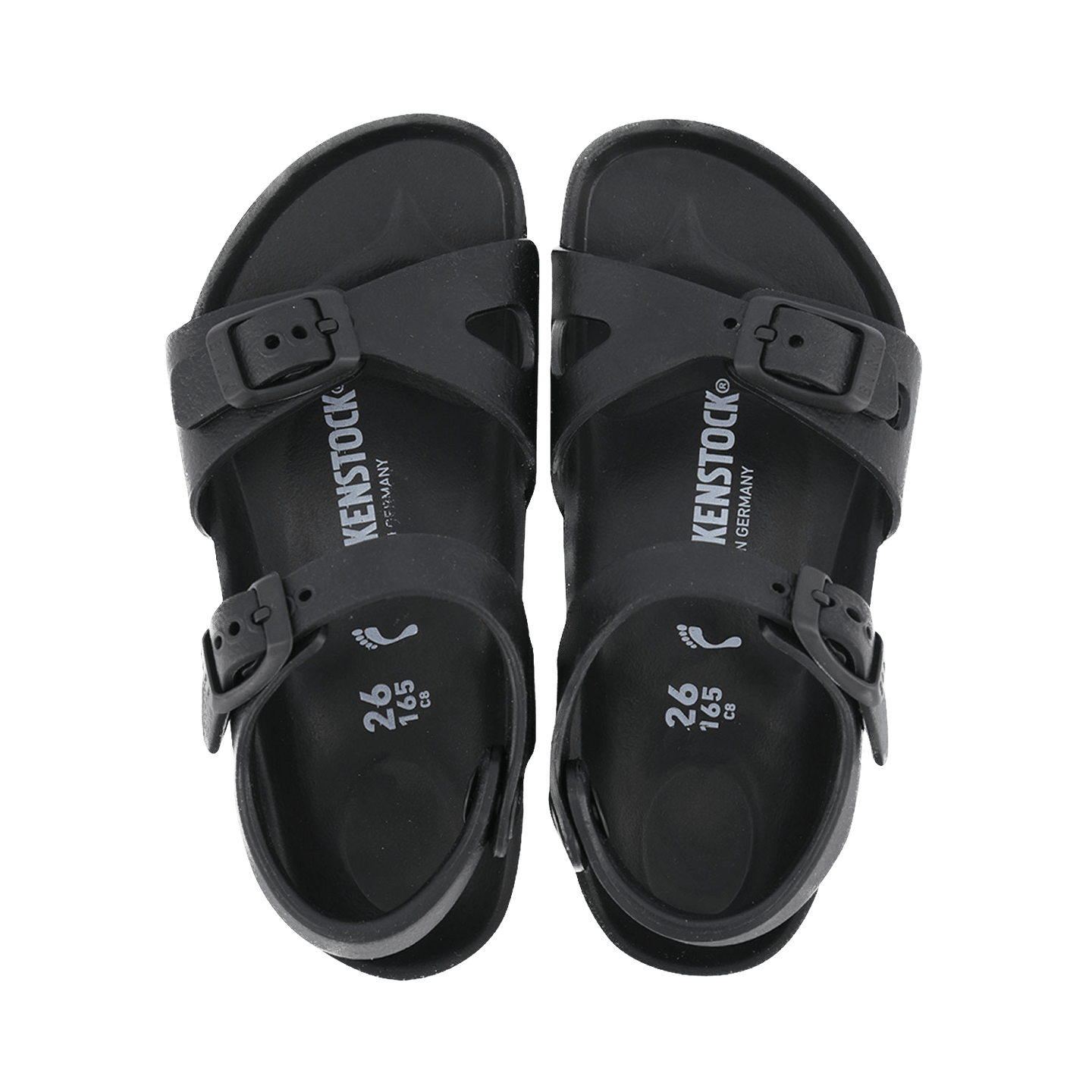 Birkenstock Kinder Unisex Sandalen Zwart 25