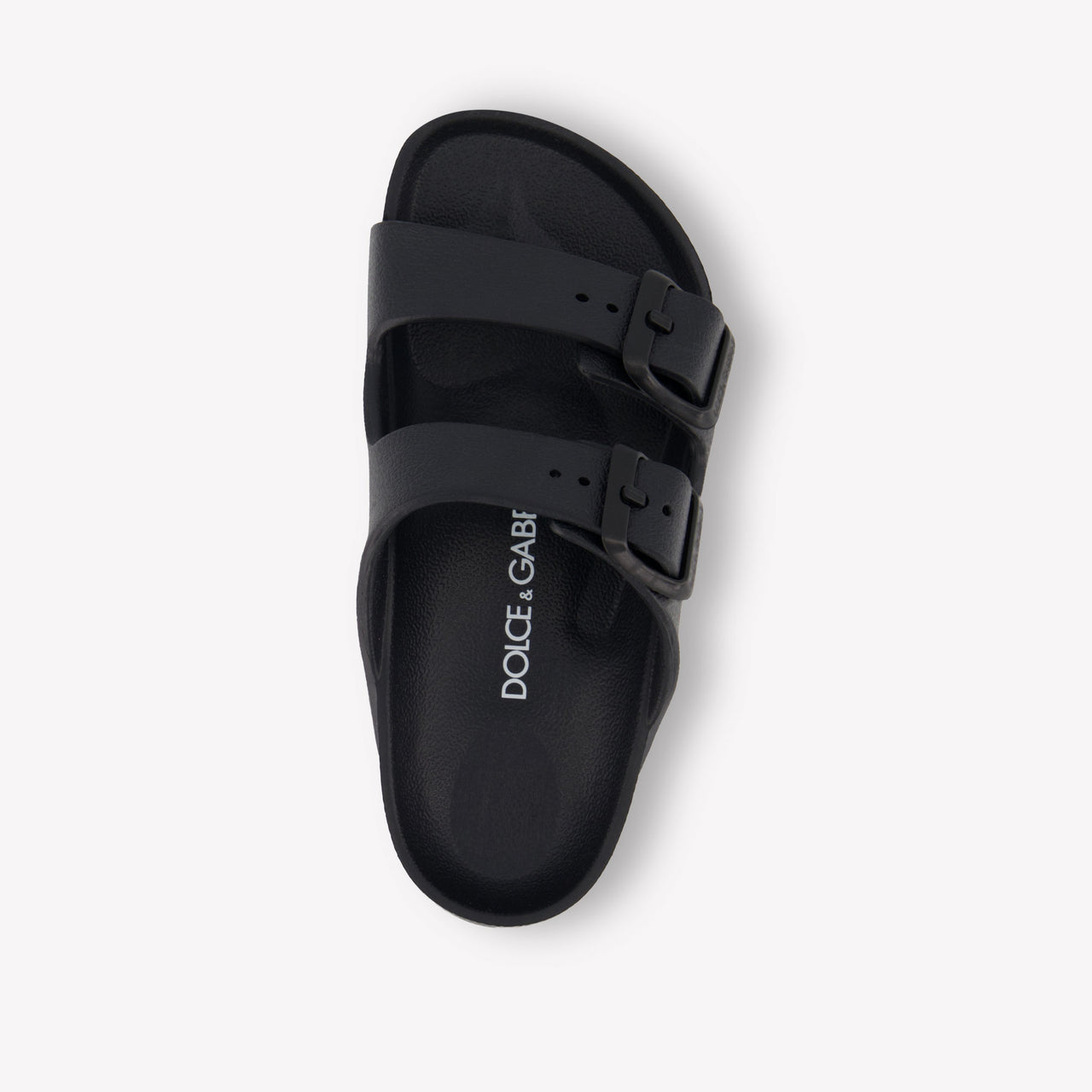 Dolce & Gabbana Jongens Slippers In Zwart