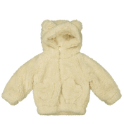 Monennalisa Baby Girl Jacket Beige