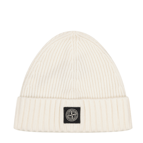 Stone Island Enfant Garçons Chapeau de blanc