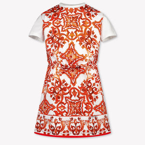 Dolce & Gabbana Kinder Mädchen Zieh dich an Orange